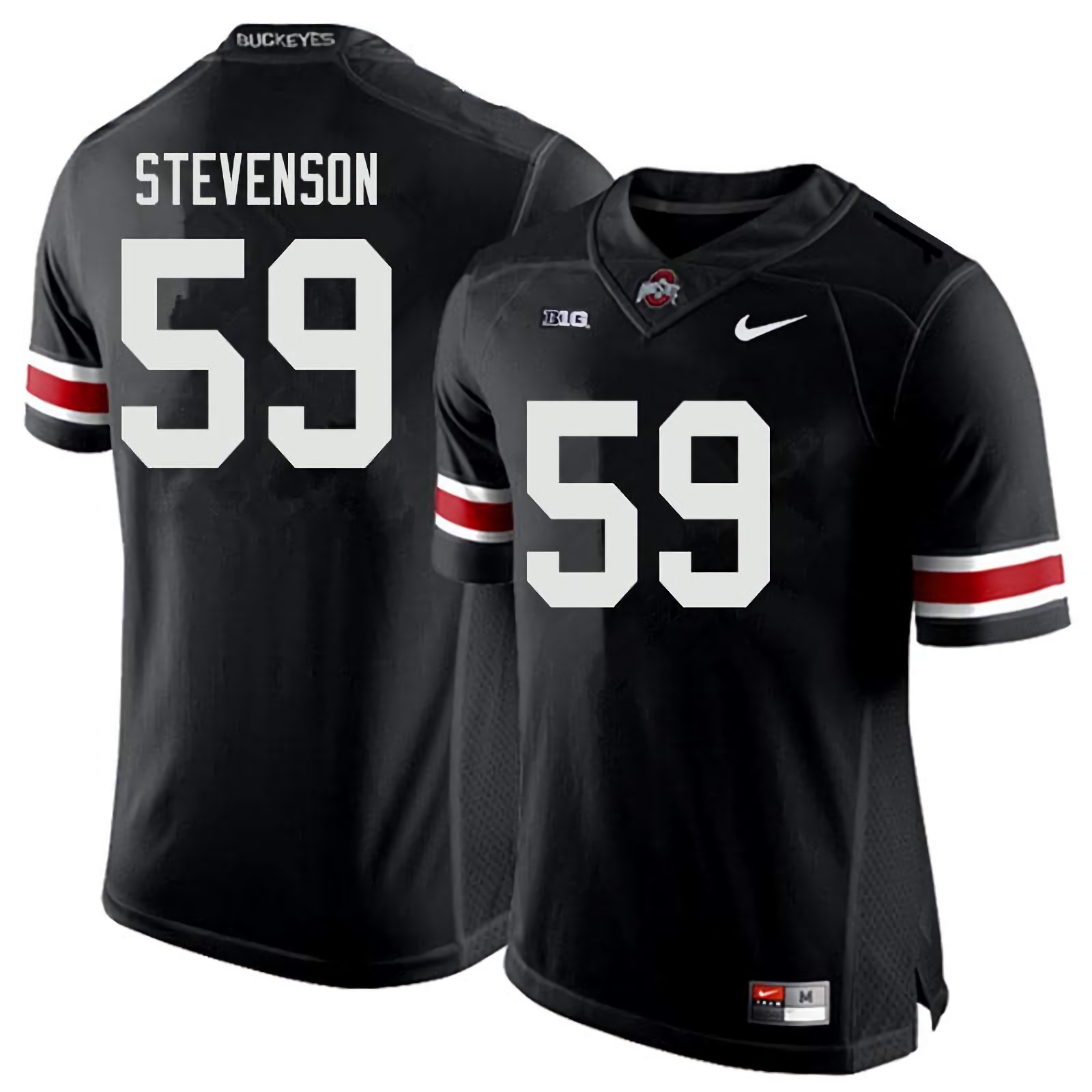 Zach Stevenson Ohio State Buckeyes Men's NCAA #59 Nike Black College Stitched Football Jersey EEF2256LZ